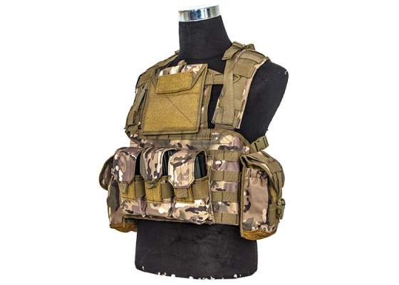 Lancer Tactical Modular Chest Rig ( Camo )