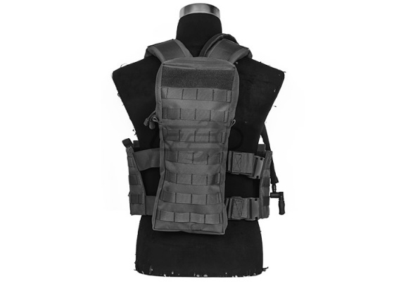 Lancer Tactical DZN Magazine Harness w/ Hydration Carrier ( Black )