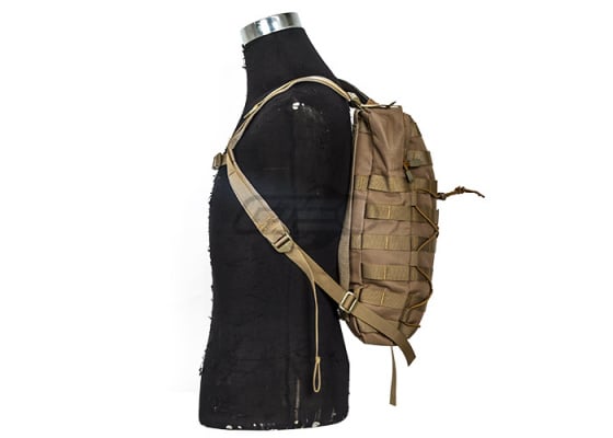 Lancer Tactical Hydration Backpack MOLLE Attachable ( Tan )