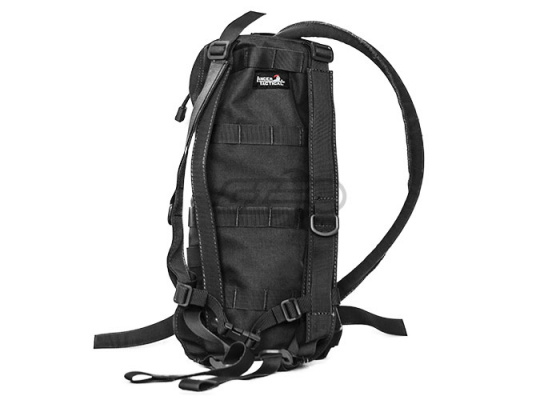 Lancer Tactical Hydration Backpack MOLLE Attachable ( Black )