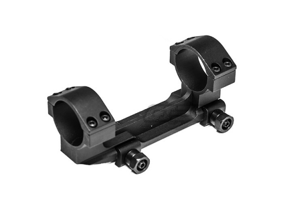 Lancer Tactical Rifle Flat Top Scope Mount w/ 30mm Scope Ring & 34mm Riser