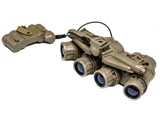 Lancer Tactical GPNVG-18 Dummy Illuminated Night Vision Goggle ( Flat Dark Earth )