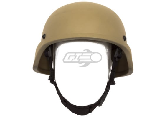 Lancer Tactical ACH MICH 2000 Helmet ( Tan / L - XL )