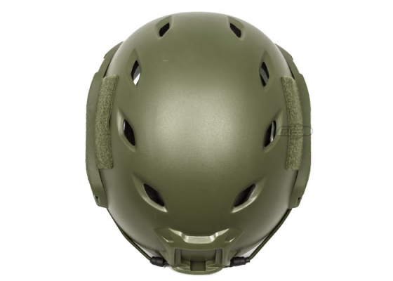 Lancer Tactical BJ Type Basic Version Helmet w/ Visor ( OD Green / M )