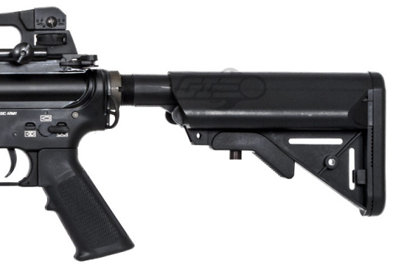 Classic Army M4A1 RIS Carbine AEG Airsoft Rifle ( Black )