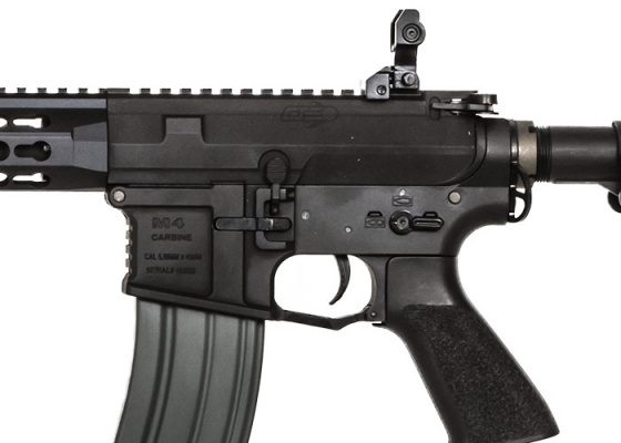 Classic Army M4 10" ARS4 Keymod Carbine AEG Airsoft Rifle ( Black )