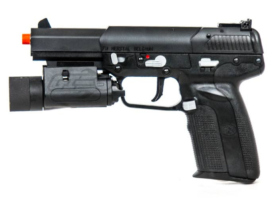 FN Herstal Five-Seven CO2 Blowback Airsoft Pistol ( Black )