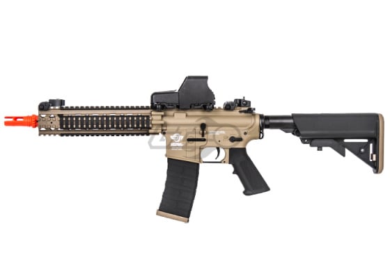 G&G Combat Machine CM18 Mod 1 M4 Carbine AEG Airsoft Rifle ( Tan / Black )