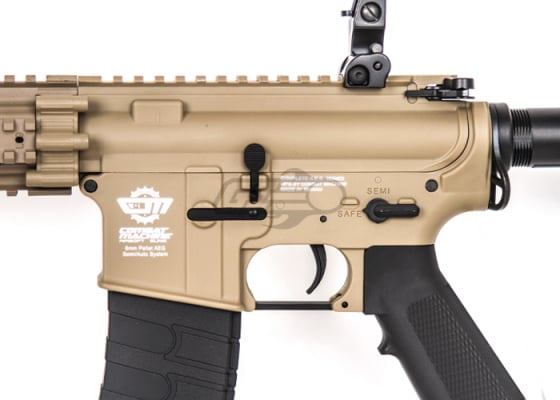 G&G Combat Machine CM18 Mod 1 M4 Carbine AEG Airsoft Rifle ( Tan / Black )