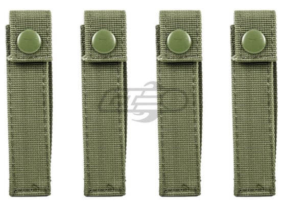 Condor Outdoor 4" MOD Straps Molle 4 pack ( OD )