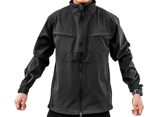 Condor Outdoor Covert Softshell Jacket ( Black / Option )