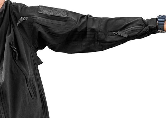 Condor Outdoor Vapor Lightweight Windbreaker ( Black / XL )