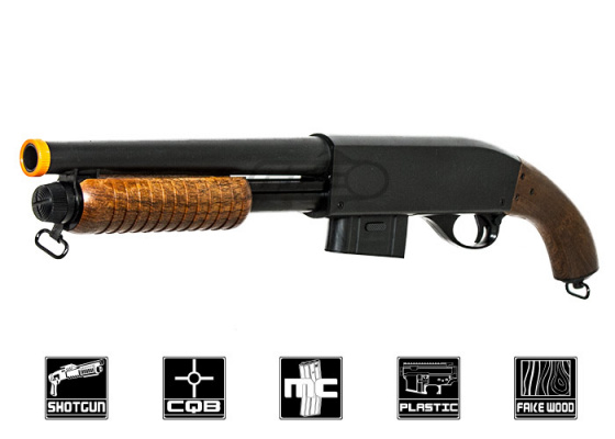 UK Arms P1568B Spring Airsoft Shotgun ( Imitation Wood )