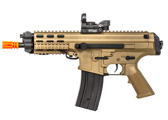 Echo 1 Robinson Armament Polymer XCR-P AEG Airsoft Rifle Pistol ( Tan )