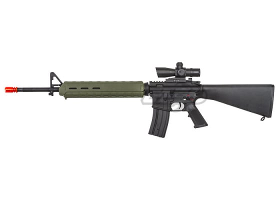 Echo 1 Platinum Edition Magpul MOE M16 AEG Airsoft Rifle ( Black / OD )