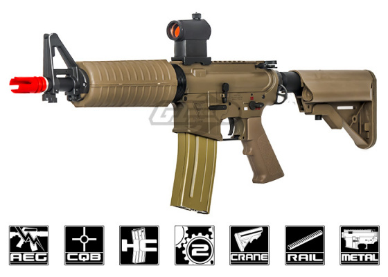 Echo 1 Platinum Edition Commando M4 Carbine AEG Airsoft Rifle ( Dark Earth )