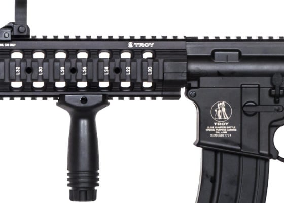 Echo 1 TROY MRF-C Gen 2 Carbine AEG Airsoft Rifle ( Black )