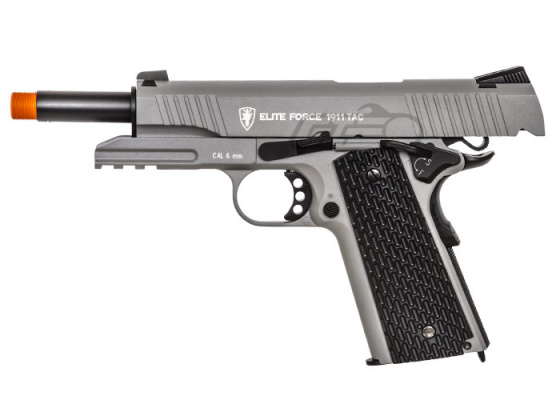 Elite Force 1911 Tactical CO2 Blowback Airsoft Pistol ( Grey )