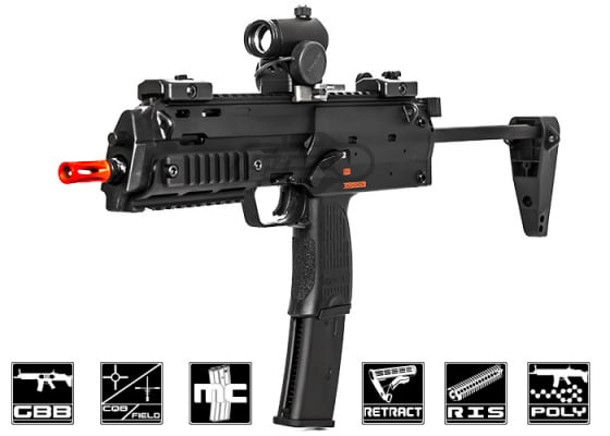 Elite Force H&K MP7 Navy GBB Airsoft SMG by VFC ( Black )