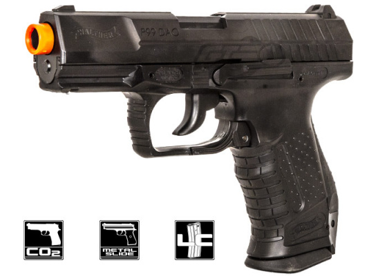 Elite Force Walther P99 DAO Gen. 2 Blowback CO2 Airsoft Pistol ( Black )