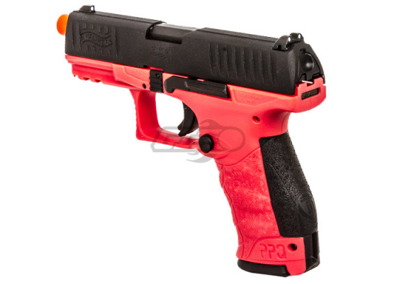 Elite Force Walther PPQ Tactical GBB Airsoft Pistol ( Black / Pink )