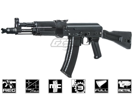 E&L Airsoft AK105 A108 Carbine AEG Airsoft Rifle ( Black )