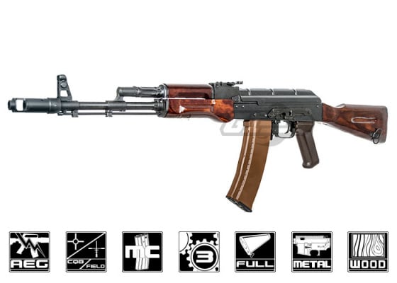E&L Airsoft AK74N A102 AEG Airsoft Rifle ( Wood ) E&L Airsoft AK74N A102 AEG Airsoft Rifle ( Wood )