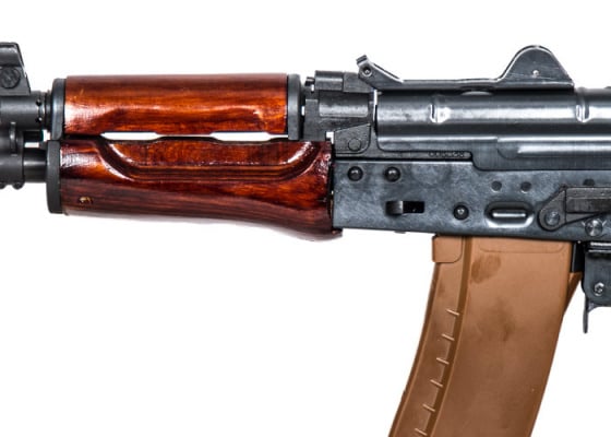 E&L Airsoft AK74U A104 Carbine AEG Airsoft Rifle ( Wood ) E&L Airsoft AK74U A104 Carbine AEG Airsoft Rifle ( Wood )