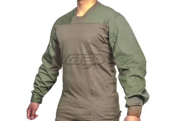 Lancer Tactical TL LEAF Combat Shirt ( OD Green / L )