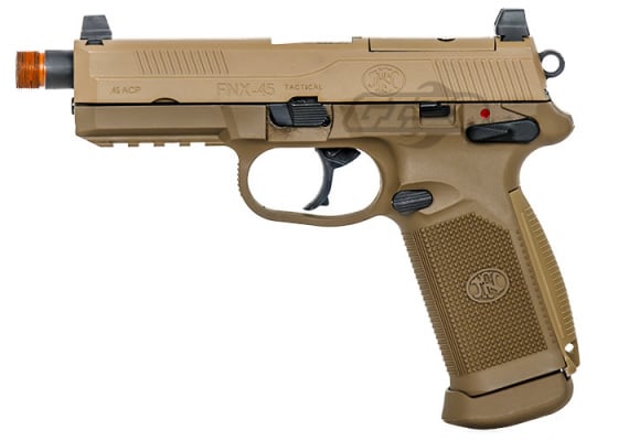 FN Herstal FNX-45 Tactical GBB Airsoft Pistol ( Dark Earth )