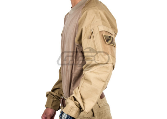 TMC Combat Shirt By Lancer Tactical ( Tan / L )