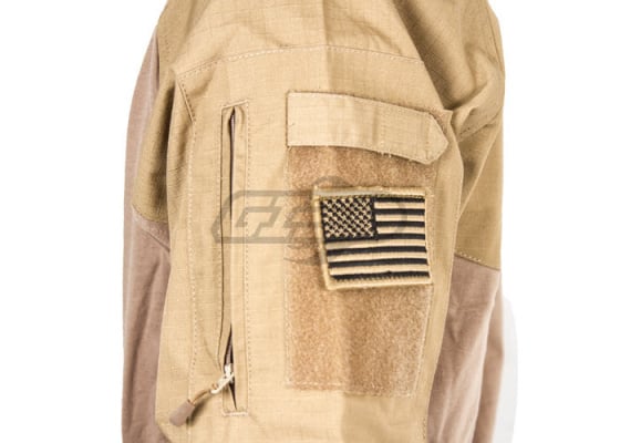 TMC Combat Shirt By Lancer Tactical ( Tan / L )