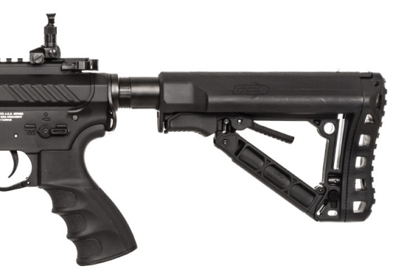 G&G Combat Machine GC16 SR CQB Keymod M4 Carbine AEG Airsoft Rifle ( Black / Battery & Charger Package )