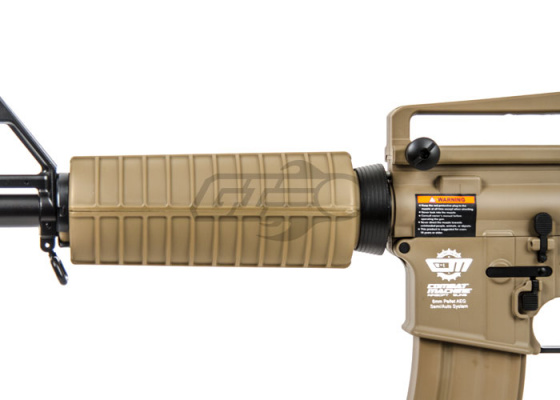 G&G Combat Machine M4 Carbine Gas Blow Back Airsoft Rifle ( Tan / Version 2 )