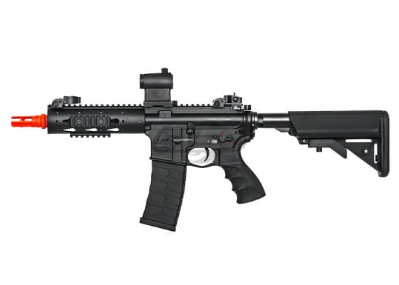 G&G Combat Machine GC16 FFR 7" M4 Carbine AEG Airsoft Rifle ( Black )