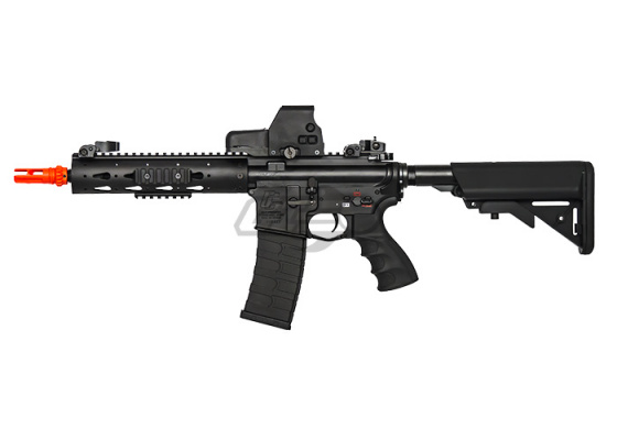 G&G Combat Machine GC16 FFR 9" M4 Carbine AEG Airsoft Rifle ( Black )