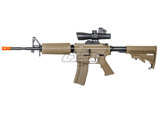 G&G GC16 M4 Carbine DST AEG Airsoft Rifle ( Tan )