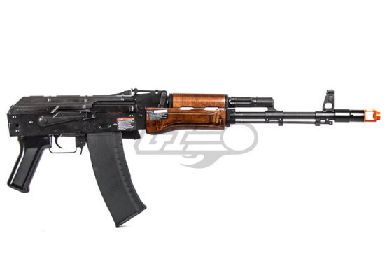 G&G GK74 AK Carbine AEG Airsoft Rifle ( Black / Wood )