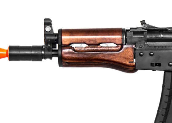 G&G GKS74U AK Carbine AEG Airsoft Rifle ( Black / Wood ) G&G GKS74U AK Carbine AEG Airsoft Rifle ( Black / Wood )