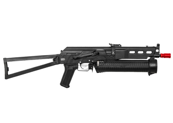 Airsoft GI Extreme Custom Armory PP-19 Bizon AEG Airsoft Rifle ( Black Card Custom )