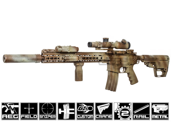 Airsoft GI Custom M4 Hypershock AEG Airsoft Rifle