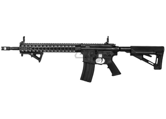 Airsoft GI Custom M4 Knight's Armament KeyMod Carbine AEG Airsoft Rifle ( Black )