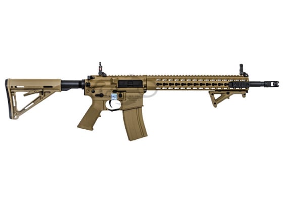 Airsoft GI Custom M4 Knight's Armament KeyMod Carbine AEG Airsoft Rifle ( Tan )