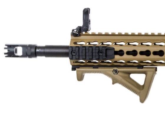 Airsoft GI Custom M4 Knight's Armament KeyMod Carbine AEG Airsoft Rifle ( Tan )