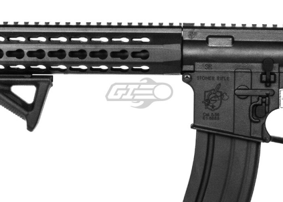 Airsoft GI Custom M4 Knight's Armament KeyMod CQB AEG Airsoft Rifle ( Black )