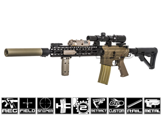 Airsoft GI Custom M4 Valdus AEG Airsoft Rifle