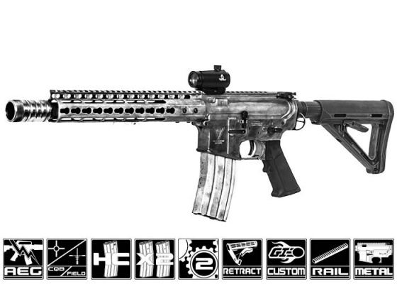 Airsoft GI Custom M4 Quicksilver AEG Airsoft Rifle