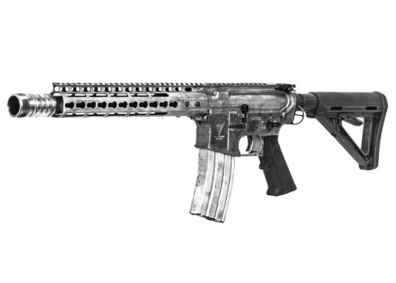 Airsoft GI Custom M4 Quicksilver AEG Airsoft Rifle