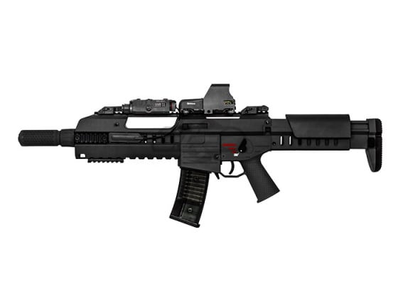 GSG G14 Carbine Polymer AEG Airsoft Rifle ( Black )