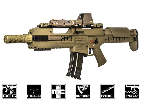 GSG G14 Carbine Polymer AEG Airsoft Rifle ( Tan )